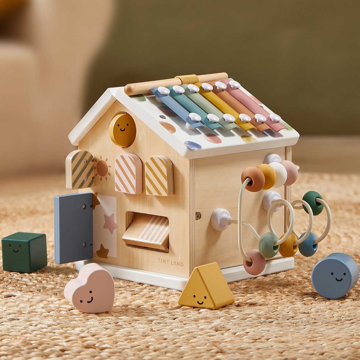 Tiny Land Wooden Cottage Activity Cube