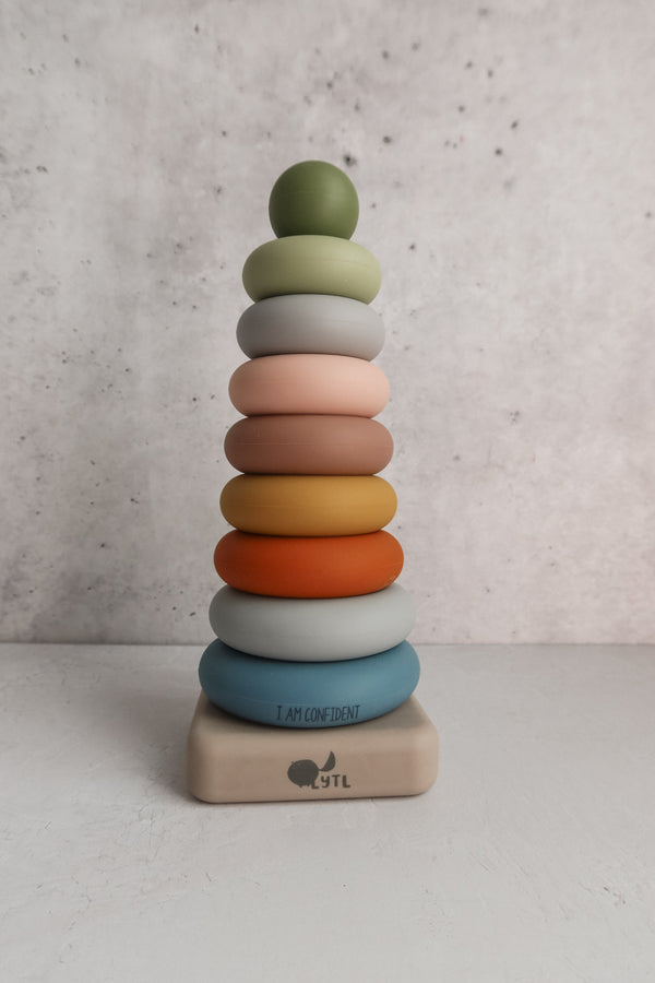 Silicone Ring Stacker Set (10-Piece)