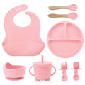 8-Piece Silicone Mealtime Training Set